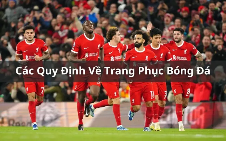 Những Quy Định Về Trang Phục Bóng Đá Chuẩn Quốc Tế Cần Biết